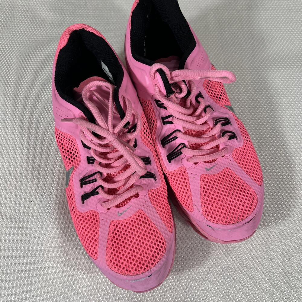 WOMENS NIKE AIR MAX 2013 POLARIZED PINK REFLECTIVE SILVER 555363-601‎ SZ 8
